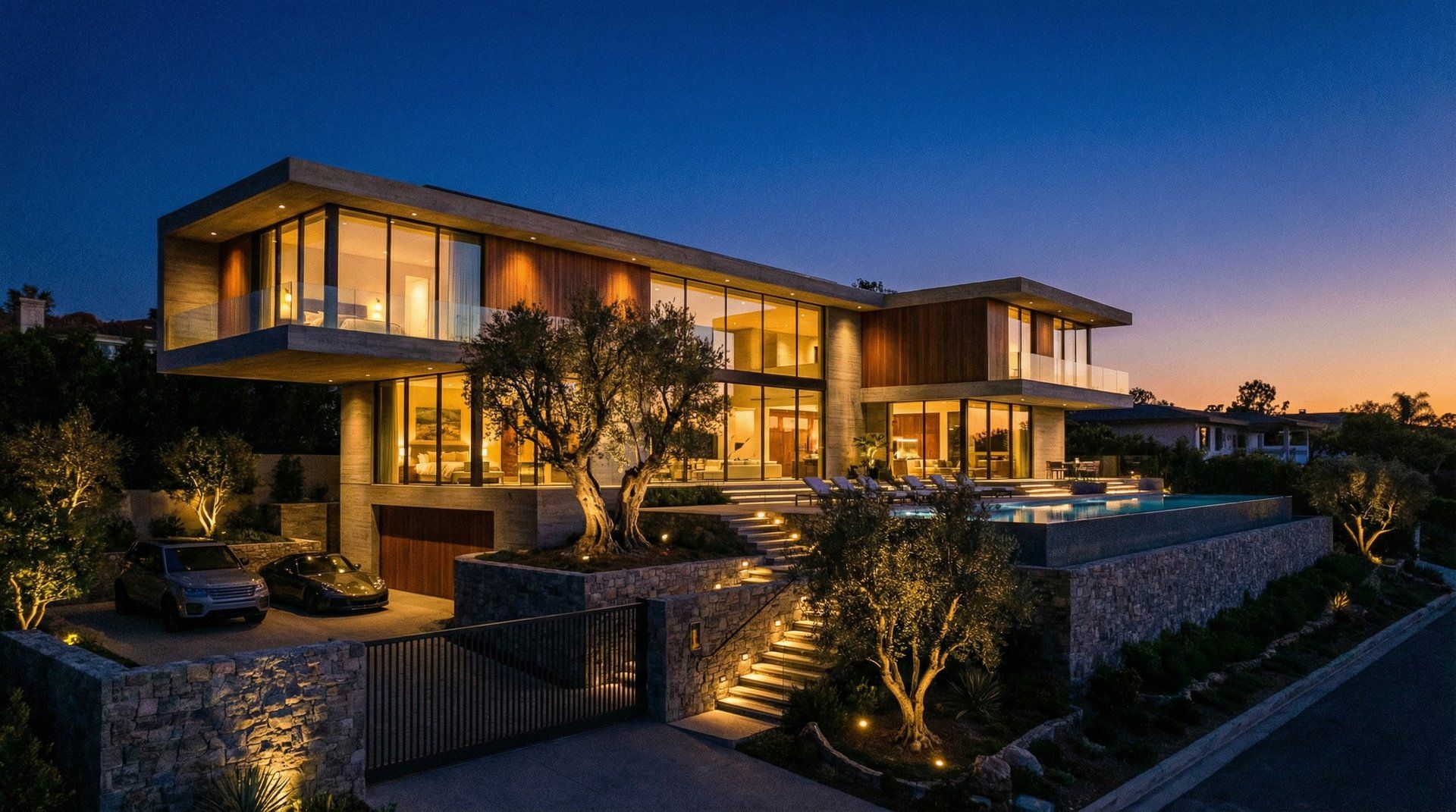 Version 1 - The Prestige Design featuring luxury home electrical