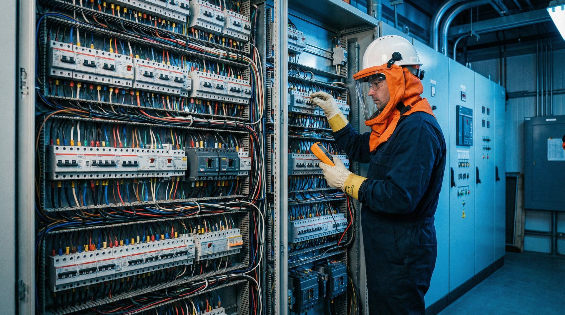 Version 2 - The Industrial Design featuring commercial electrical work